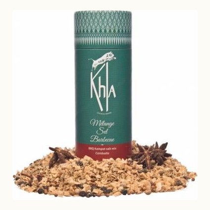 Kampot barbecue salt blend, 150 g tube