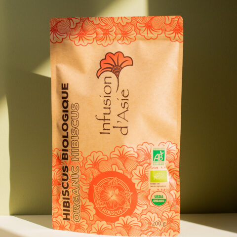 Organic Hibiscus Flower Infusion