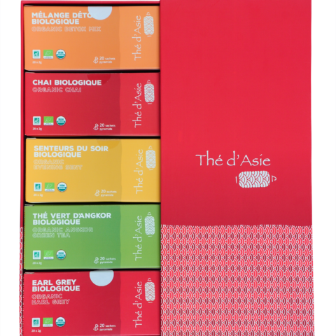 Coffret 5 Thés Natures
