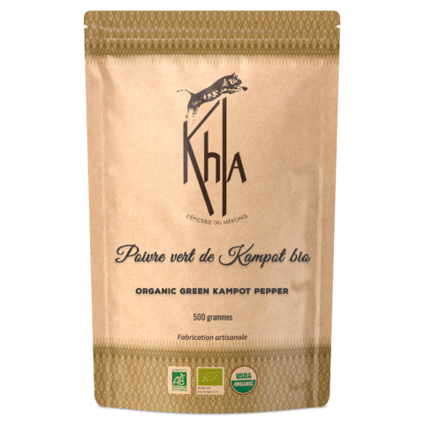 Organic Green Kampot Pepper PGI